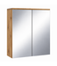 Spiegelkast Toledo 60 x 20 x 60 cm - eiken