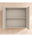 Spiegelkast Toledo 60 x 20 x 60 cm - beige