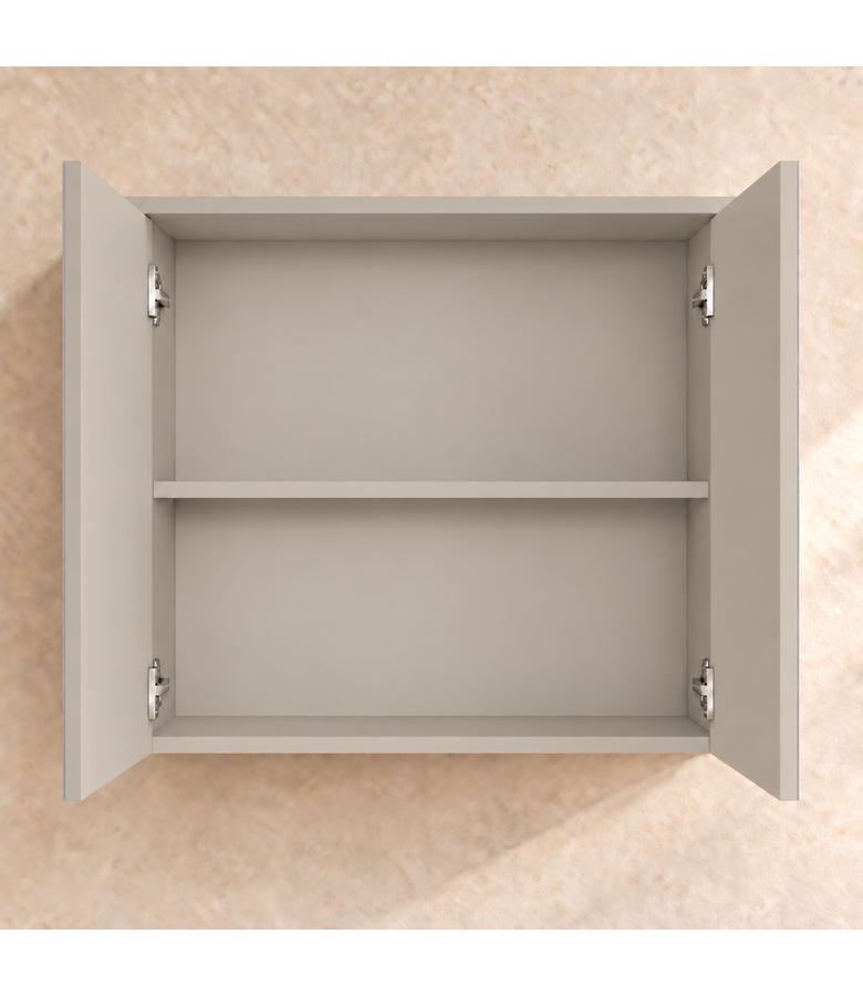 Spiegelkast Toledo 60 x 20 x 60 cm - beige
