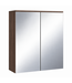 Spiegelkast Toledo 60 x 20 x 60 cm - walnoot bruin