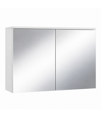 Spiegelkast Toledo 80 x 20 x 60 cm - wit