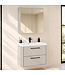 Badkamermeubel Florence 01 60cm met spiegelkast - beige