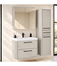 Badkamermeubel Florence 60cm complete set met spiegelkast - beige