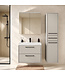 Badkamermeubel Florence 60cm complete set met spiegelkast - beige