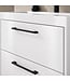 Badkamermeubel Florence 01 60cm met spiegelkast - hoogglans wit