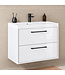 Badkamermeubel Florence 01 60cm met wastafel - hoogglans wit