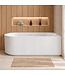 Hoekbad Havana 170 x 80 x 58 cm - wit  - rechts