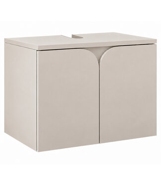 Wastafelkast Nepal - 60 x 46 x 46 cm - beige