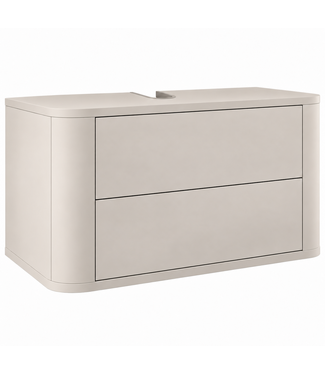 Wastafelkast Como - 80 x 46 x 46 cm - beige