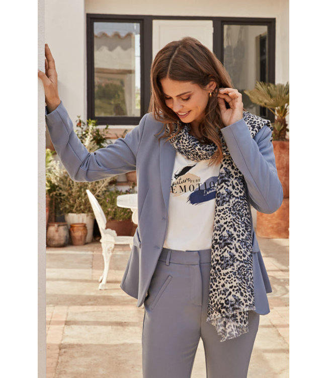 G-maxx Shawl Nona Zand/Lichtgrijs