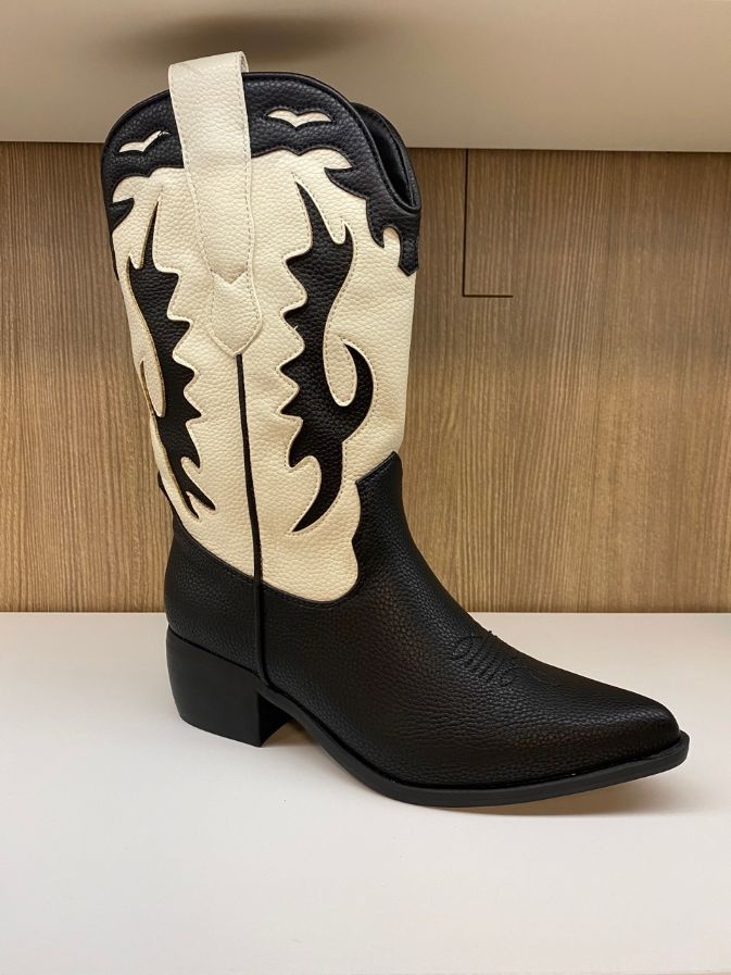 Shoecolate Western Laarsjes Zwart Shoecolate 196705 - Main Image