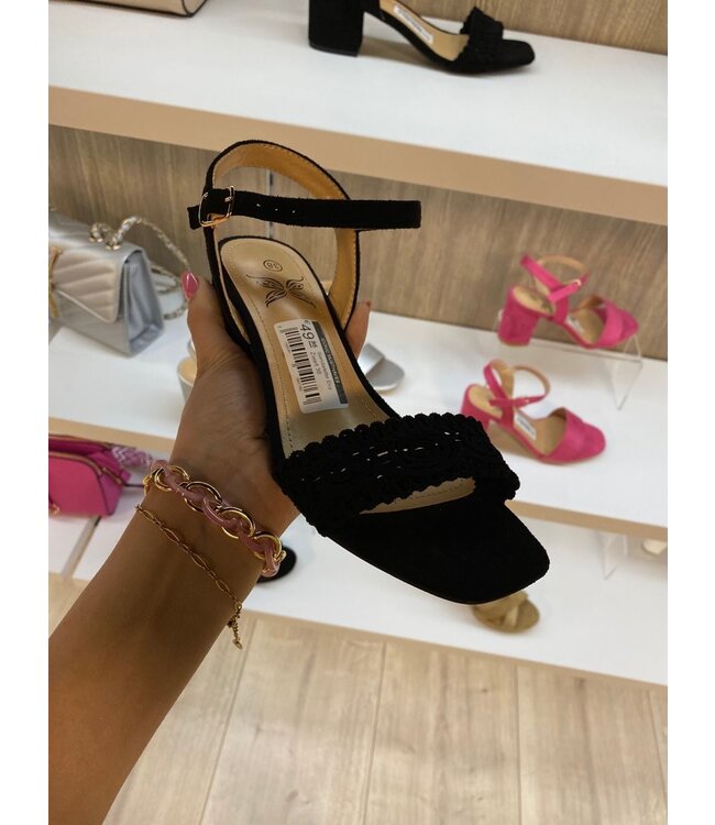 Sandalette Evy Zwart