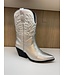 Shoecolate Western Laars Tessa Zilver