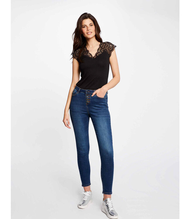 Morgan Top Delo Zwart