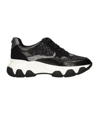 La Strada La Strada Sneaker Black Combi Glitter