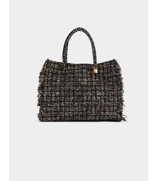 Morgan Tas 2Frangi Cabas Tweed