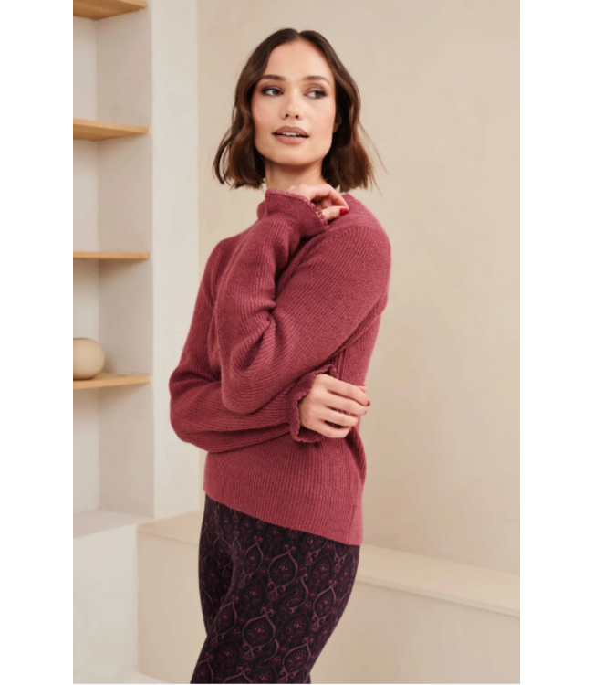 Lofty Manner Sweater Kristie Pink