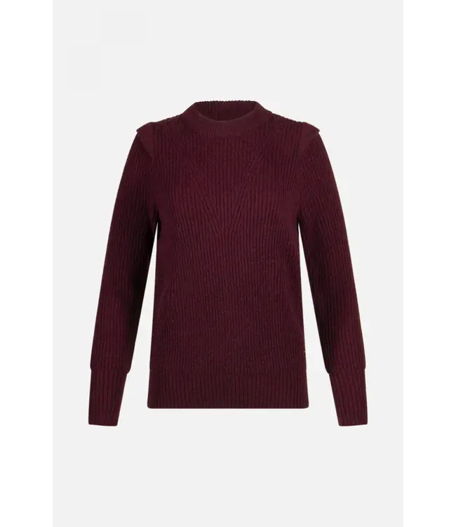 Radical Sweater Hazel Burgundy