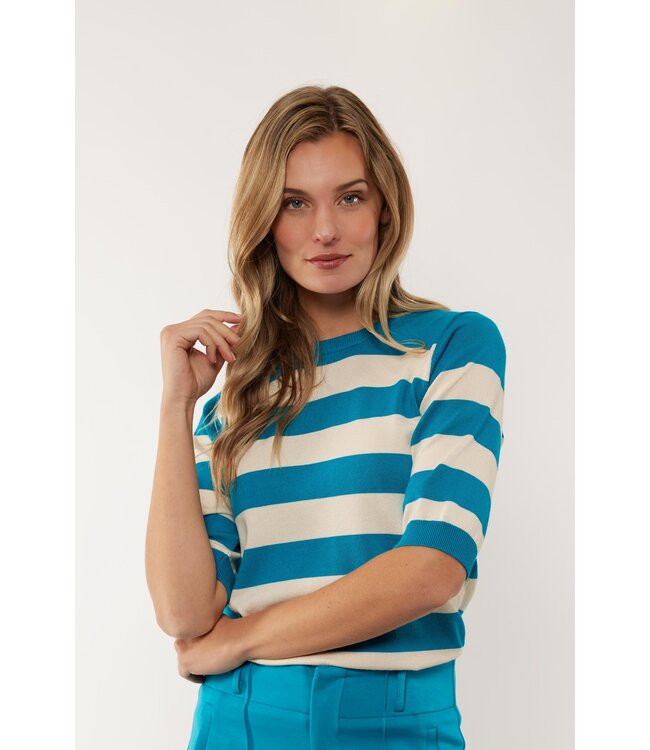 G-maxx Top Lesley Blauw