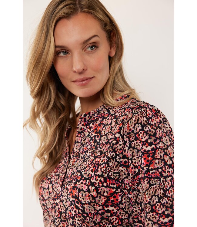 G-maxx Top Bianne Zwart/Poppy