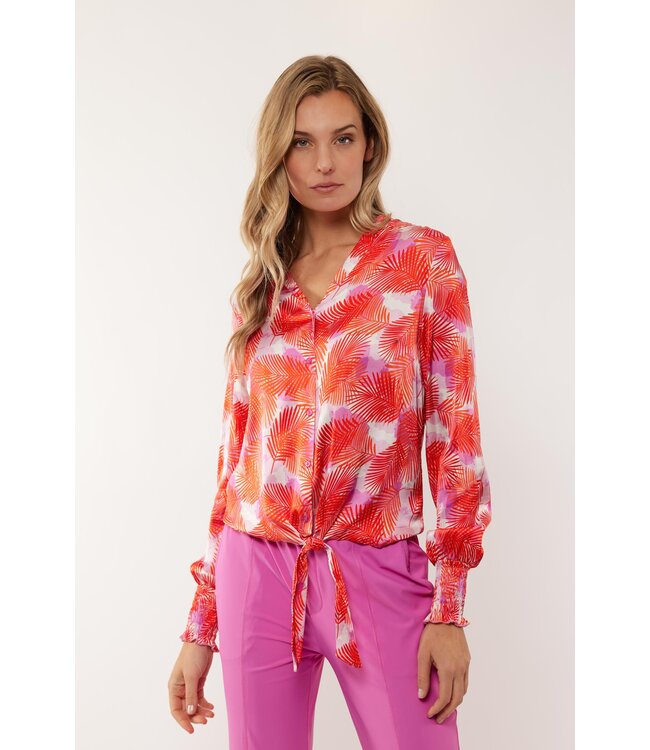 G-maxx Blouse Monica Pink/Poppy