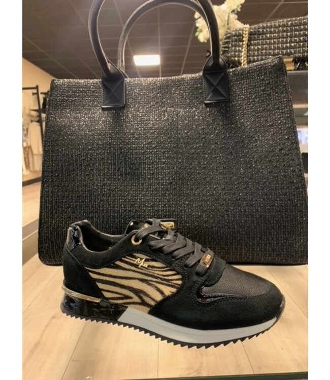 Mexx Sneaker Fleur Black/Beige