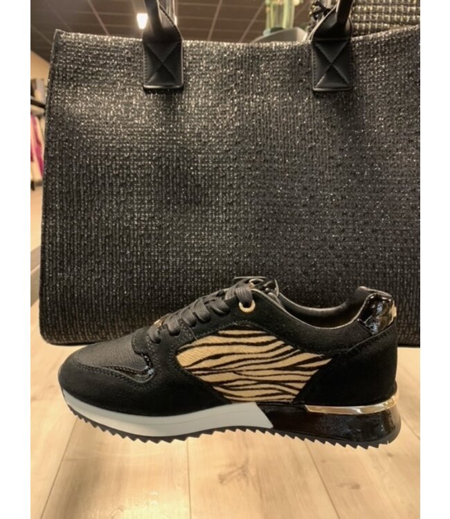 Mexx Sneaker Fleur Black/Beige