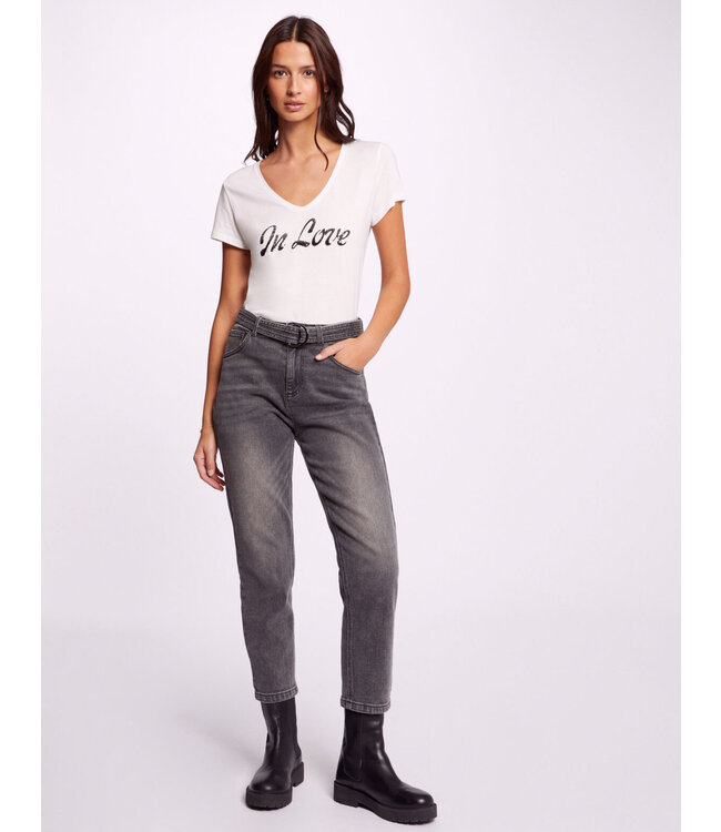 Morgan T-shirt Dlagon Offwhite