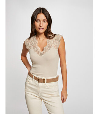 Morgan de toi Morgan Top Dena.n Beige