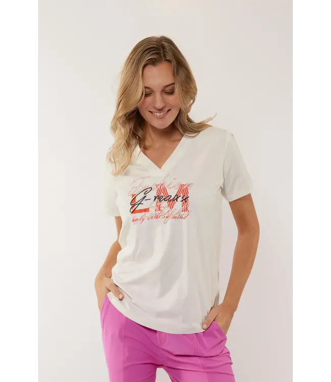 G-maxx T-shirt Ama Offwhite