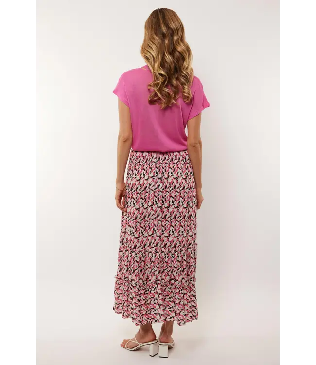 G-maxx Rok Carrie Print Koraal