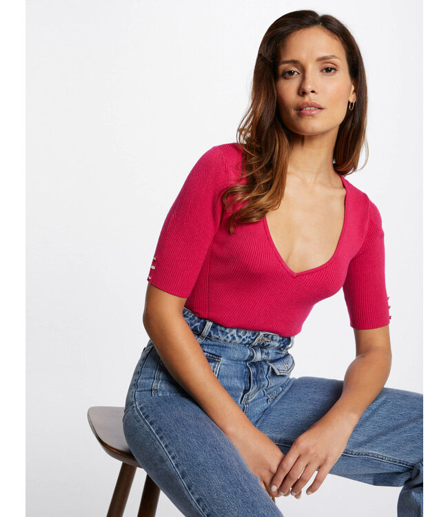 Morgan Top Mishka Pink