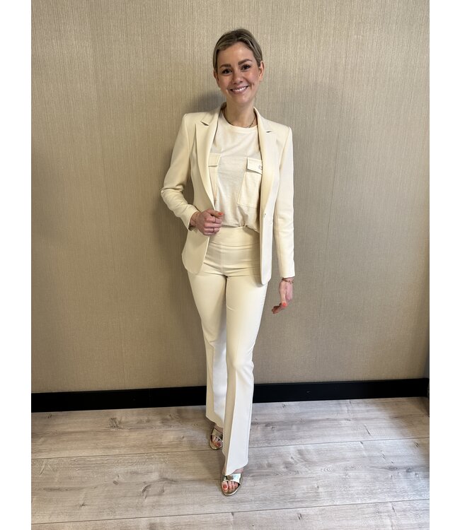 Rinascimento Pantalon Ella Flair Beige