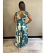 Rinascimento Jurk Print Verde