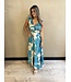 Rinascimento Jurk Print Verde