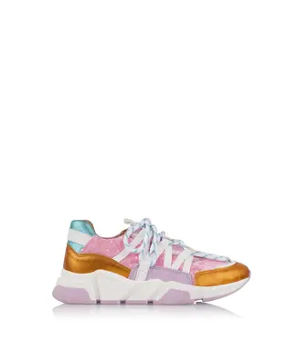 DWRS Label DWRS Sneaker Los Angeles Pink/Orange