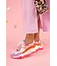 DWRS Label DWRS Sneaker Bonney Pink/Lila/Orange