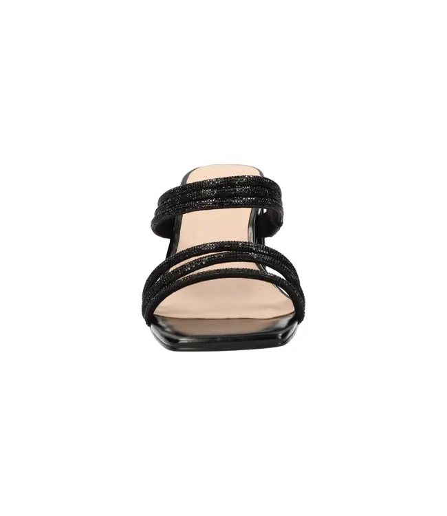 La Strada Sandalette Black Stones