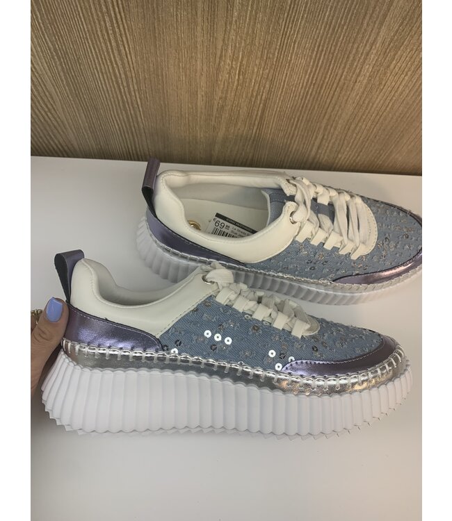 La Strada Sneaker Blue Jeans