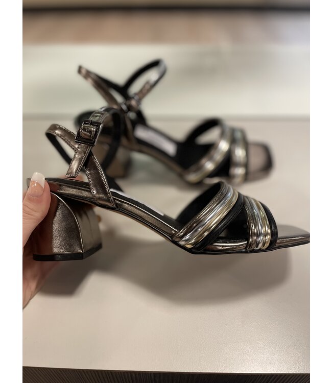 La Strada Sandalette Black/Silver