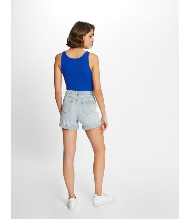 Morgan Top Dubo Blauw