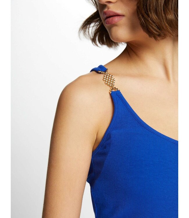 Morgan Top Dubo Blauw