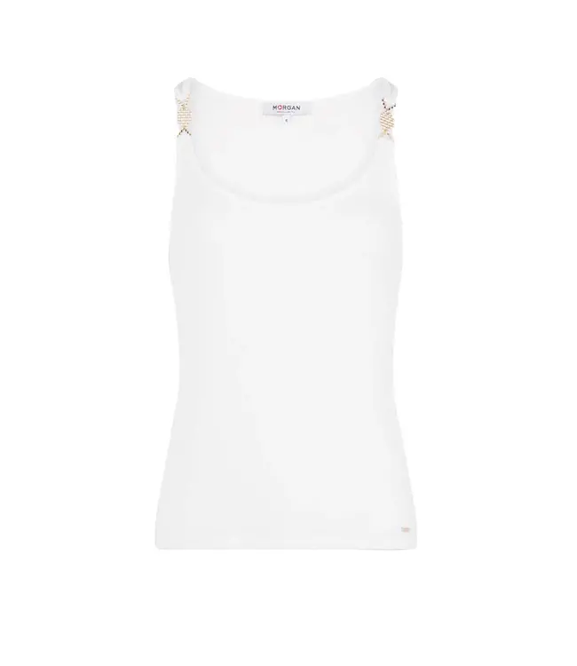 Morgan Top Dubo Wit