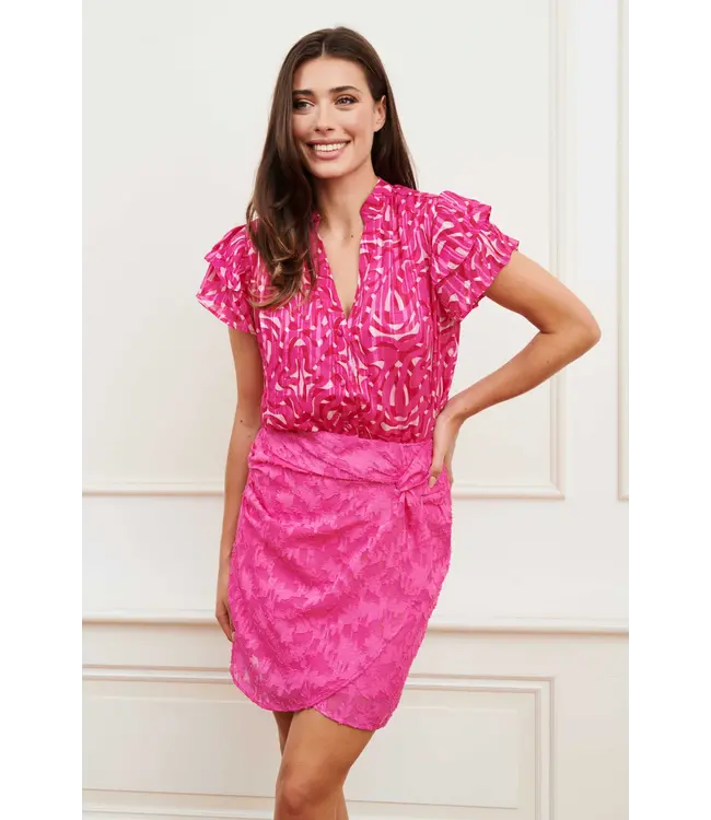 Lofty Manner Skirt Bianca Pink