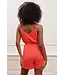 Lofty Manner Playsuit June Hot Pink