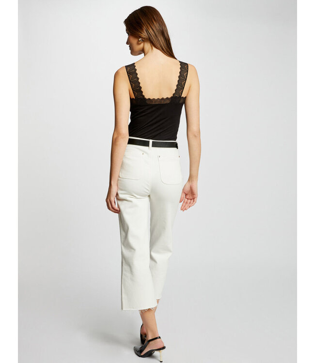 Morgan Top Dnae Black