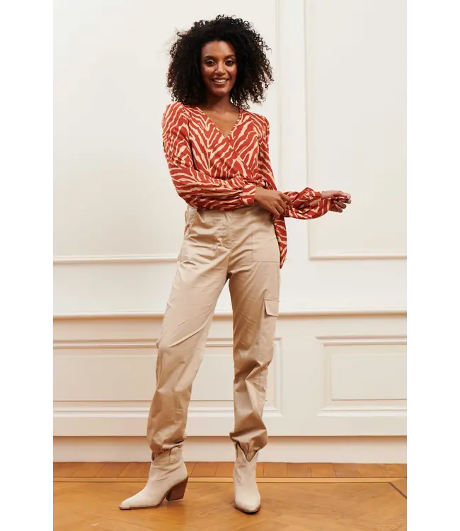 Lofty Manner Broek Hana Beige