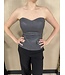 Rinascimento Bustier Top Scuro Grey