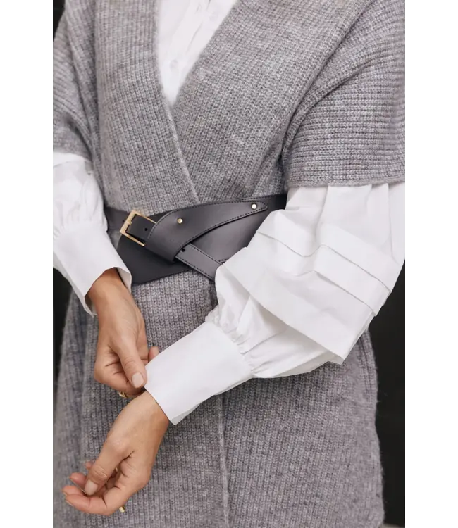 G-maxx Vest Eleya Grey Melange