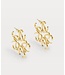 Josh V Oorbellen Zwaan Antique Gold